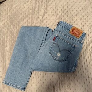 Levi's 711 Skinny Women's Blue Jeans